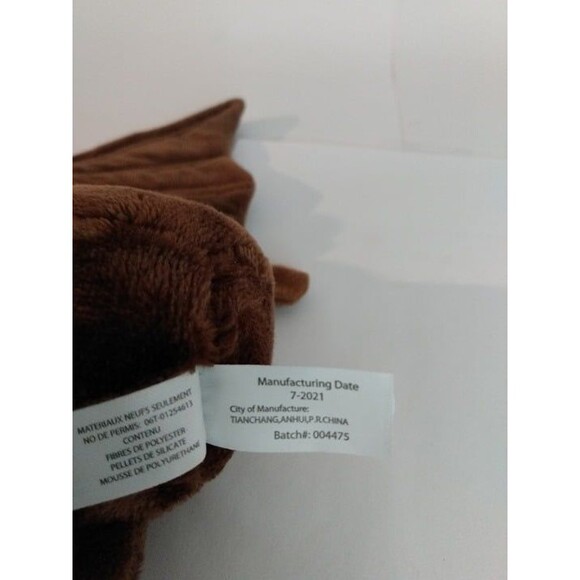 The Petting Zoo Brown Plush Bat 16 1/2" Wing Span - Picture 5 of 6